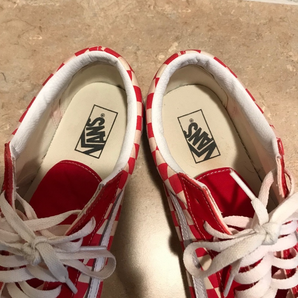 VANS OLD SKOOL CHECKERBOARD SNEAKERS - Picture 5 of 8